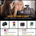 LensGo LYM-318C Wireless Microphone for Cameras and Smartphones - Image 4