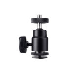 Mini Tripod Ball Head Hot Shoe Mount Rotating 360 Degree