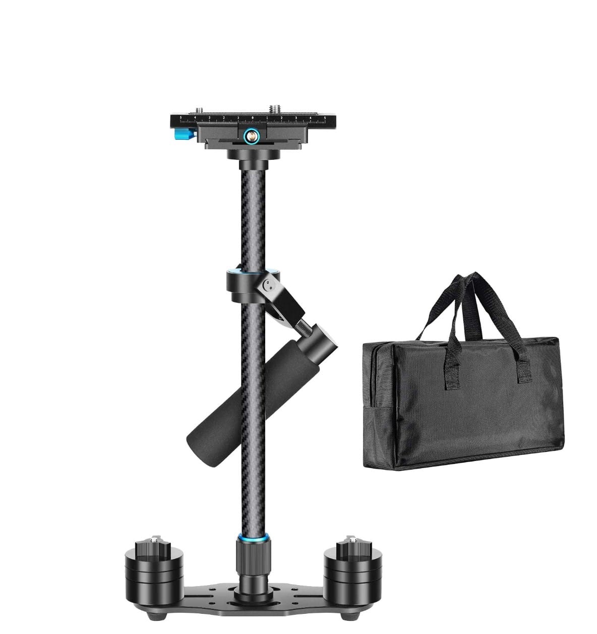 Neewer Carbon Fiber 60cm Handheld Stabilizer (3) Neewer Carbon Fiber 60cm Handheld Stabilizer - Image 1
