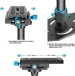 Neewer Carbon Fiber 60cm Handheld Stabilizer - Image 3