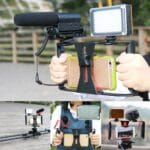Phone Stabilizer Portable Dual Handheld - Image 2
