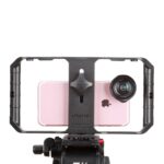 Phone Stabilizer Portable Dual Handheld Kit with LED & Mic - Image 5