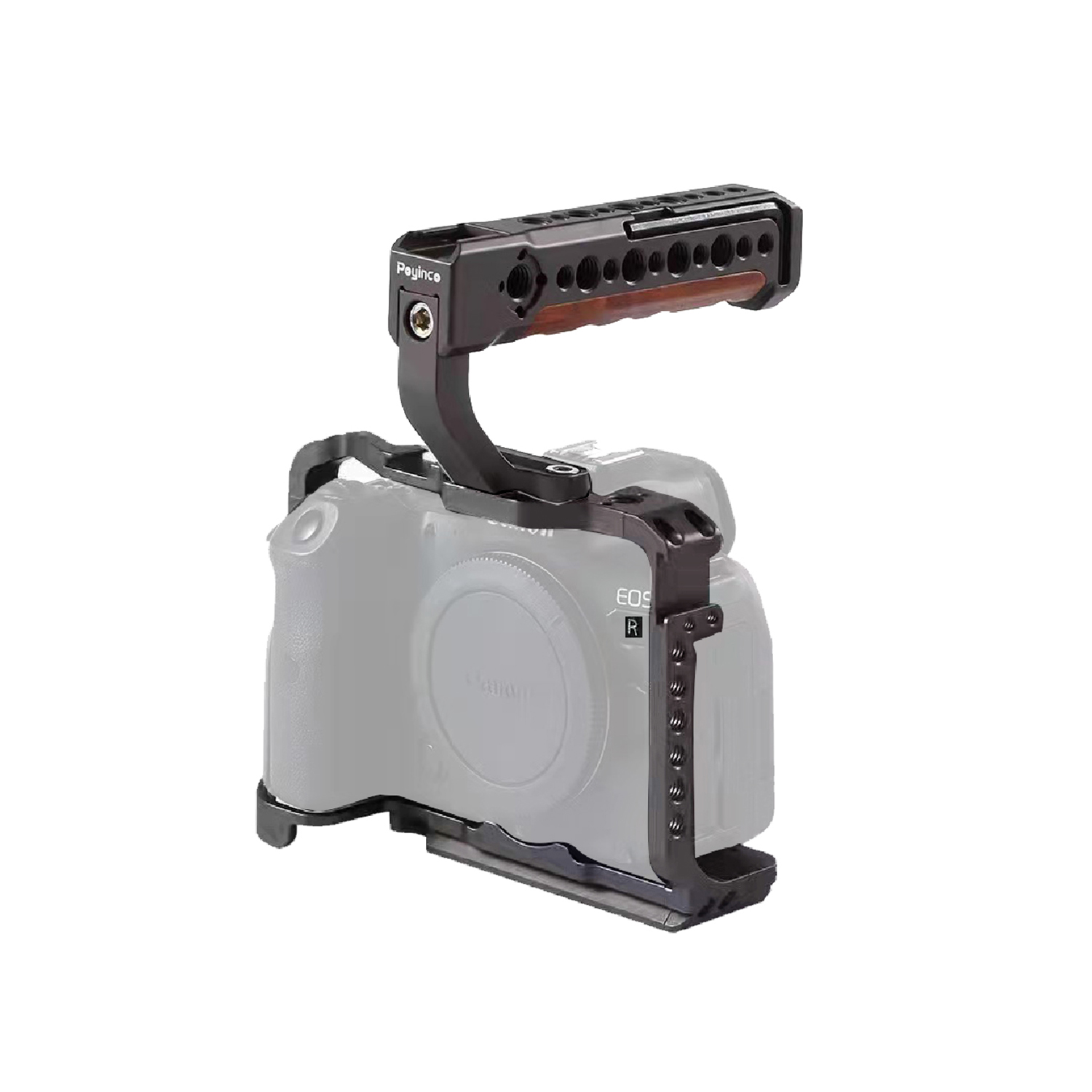 Cage & L Plate1 Poyinco Cage + Handle for Canon EOS R - Image 1