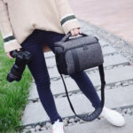 Professional Gray Shoulder Bag - Image 10