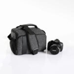 Professional Gray Shoulder Bag - Image 5