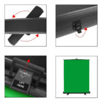 Professional Portable Green Chromakey Backdrop 1.5x2m - Image 5
