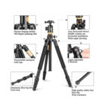 QZSD Q999H Portable Alluminium Alloy Camera Tripod Video - Image 5