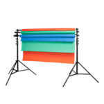 Qihe B015 3 Roller Chroma Stand Support System - Image 2