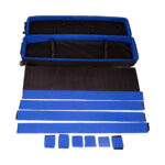 Qihe C-Stand Trolley Case Holds 3 Removable Base C-Stands - Image 2
