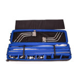 Qihe C-Stand Trolley Case Holds 3 Removable Base C-Stands - Image 4