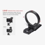 SUNWAYFOTO LS-63 Ring Lens Support with Plate Mount - Image 4