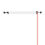 Single-Roller Wall Mounting Manual Background Support System - Image 3
