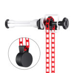 Single-Roller Wall Mounting Manual Background Support System