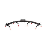 Aluminium 120cm Manual Curve Slider