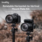 SmallRig Rotatable Horizontal-to-Vertical Mount Plate Kit for Sony a7R IV, a7R V, a7 IV & a7S III - Image 7