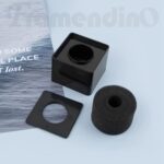 Square Cube Shaped Microphone Flag Station Logo - Image 2