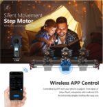 Sutefoto Carbon Fiber Camera Slider 120cm (Motorized)  with Bluetooth App control - Image 3