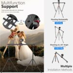 Sutefoto Carbon Fiber Camera Slider 120cm (Motorized)  with Bluetooth App control - Image 6
