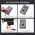 Sutefoto Carbon Fiber Camera Slider 120cm (Motorized) with Remote - Image 3
