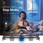Sutefoto Carbon Fiber Camera Slider 120cm (Motorized) with Remote - Image 4
