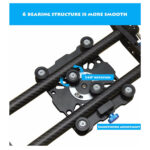 Sutefoto Carbon Fiber Camera Slider 100cm (Manual) - Image 7