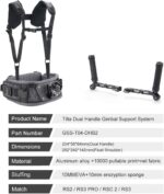 TILTA Light Dual Handle Gimbal Support System For RS2-RSC2-RS3-RS3 Pro - Image 6
