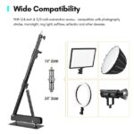 Triangle Wall Boom Stand J1300 Lenght 75-130cm - Image 5