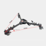 Tripod Dolly Wheels Heavy Duty KingJoy VX-600
