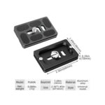 Tripod Plate Metal Quick 6x3.8x1cm - Image 3