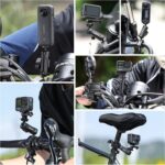 ULANZI Select Bike Mount with Silicone Spacer, Action Cam Adapter, and Long Thumb for G Camera - Image 4