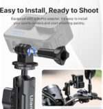 ULANZI Select Bike Mount with Silicone Spacer, Action Cam Adapter, and Long Thumb for G Camera - Image 6