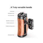 UURig R075 LeftRight Universal Wooden Handle - Image 8