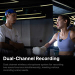 Ulanzi AM18 U-Mic 2-Person Wireless Microphone System for Cameras and Mobile Devices - Image 5