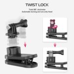 Ulanzi Go-Quick II Magnetic Quick Release Backpack Strap Clip for GoPro Mount 3169 - Image 3
