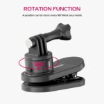 Ulanzi Go-Quick II Magnetic Quick Release Backpack Strap Clip for GoPro Mount 3169 - Image 4