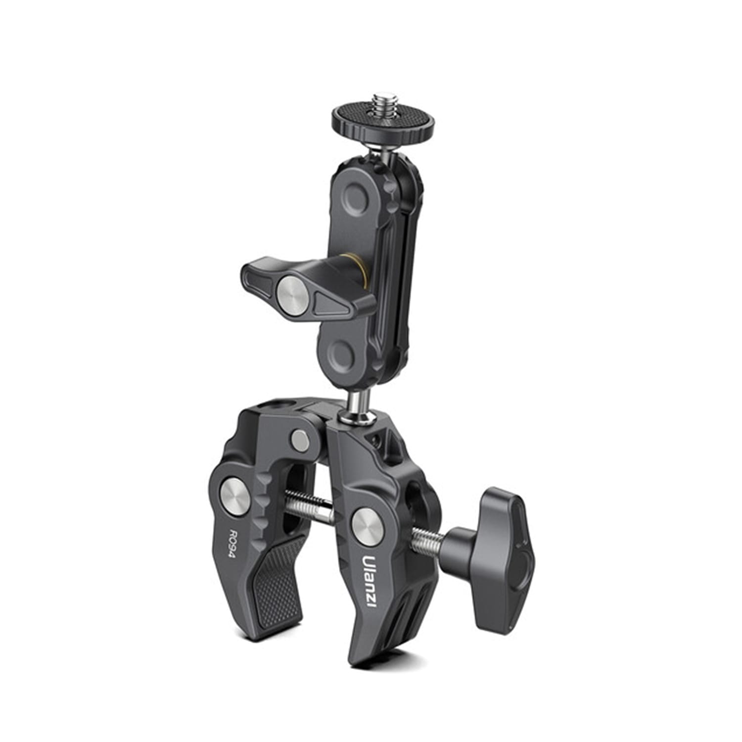 Ulanzi R094 Super Clamp with 2.6 Ball Head Arm (1) Ulanzi R094 Super Clamp with 2.6 Ball Head Arm - Image 1