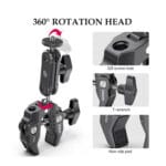 Ulanzi R094 Super Clamp with 2.6 Ball Head Arm - Image 6