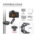 Ulanzi R094 Super Clamp with 2.6 Ball Head Arm - Image 3