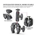 Ulanzi R094 Super Clamp with 2.6 Ball Head Arm - Image 4