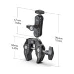 Ulanzi R094 Super Clamp with 2.6 Ball Head Arm - Image 7