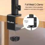 Ulanzi VIJIM LS25 Multifunction Desk Stand with Boom Arm - Image 6
