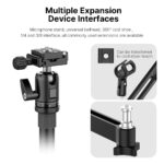 Ulanzi Live Broadcast Stand With Table Clamp and 3 Arms - Image 4