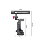 YELANGU Cage + Handle + Aluminum Rods for Canon 5D M4 - Image 5