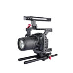 YELANGU Cage + Handle + Aluminum Rods for Canon 5D M4 - Image 2