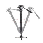 YUNTENG VCT- 588 Video Monopod With Fluid Head - Image 2
