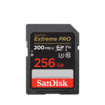SanDisk 256GB Extreme PRO UHS-I SDXC Memory Card (200MBs)