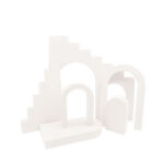Photography Props Set 6 Pieces (White)