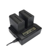 Dual LCD Battery Charger for Sony NP-F970 NP-F960 NP-F750 Camcorder Battery - Image 5