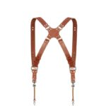 Dual Camera Harness (Brown)