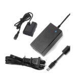 Dummy Battery & AC Power Supply Adapter Kit For Canon LP-E6